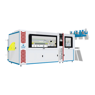 آلة تجميع جيوب المراتب الرقمية SX-300DL تعمل بنظام التحكم PLC بقوة 380 فولت، 17-20 صفًا/الدقيقة