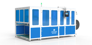 XDB-BS05-ZB مرتبة بمقبض أفقي + خط إنتاج أوتوماتيكي لخياطة الملصقات الأمامية